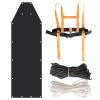 Deer Dragging Sled with Harness Deer Cart Game Hauler Snow Sledding Pad Hunting Gear Supplies with 32.8FT Black Rope 16.1FT White Rope for Hunting