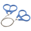 Manual Portable Stainless Steel Wire Chain Saw; Cutting; Emergency Survival Tool For Camping Hiking Trekking Travel