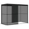 Crop Cage 4x8 Walk-in HDPE Cover Zippered Doors Plant Protector for Herbs Plants