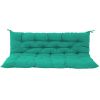 Outdoor Cushions 60 Inch, Waterproof 4" Thick Bedding, Porch Swing Cushion Replacement with Backrest and Ties