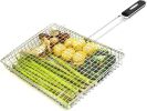 Extra Large Basket, Grill Accessories for Outdoor Grilling ,Fish, Shrimp Vegetable, BBQ Rack