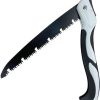 Folding , 9.8 Inch Carbon Steel Blade, Manual Pruning Saw for Camping, Gardening, Survival, 21 Inch Total Length
