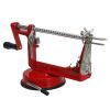 Hand-cranking 3-in-1 Stainless Steel Hand-cranking Apple Peeler Slicer Peeler Red