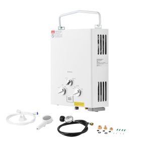 6L Portable Tankless Propane  Hot Water Heater, Camping, Outdoor, Emergency, 41000 BTU 1.58 GPM Instant Hot Water