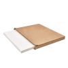 Fryer Filter Paper 100 Sheets 25.7" x 16.9", Replacement Deep Fryer Filter Sheets for 55L-58L Commercial Mobile Fryer Filter Machine, for Restaurant