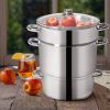 Stainless Steel 11-Quart Stainless Juicer Steamer