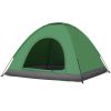 Army Green, 3-4 Person Camping Dome Tent