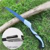 Folding , 9.8 Inch Carbon Steel Blade, Manual Pruning Saw for Camping, Gardening, Survival, 21 Inch Total Length