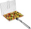 Extra Large Basket, Grill Accessories for Outdoor Grilling ,Fish, Shrimp Vegetable, BBQ Rack