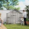 Walk-in Large Catio-Patio Outdoor Cat Enclosure with Waterproof Cover, w/ 5 Adjustable Platforms & Hammock