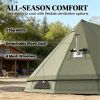 Military style green , Tent for Outdoor Camping