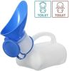 Urinals for Women & Men, Portable Urinal for Men 1000ml, Plastic Pee Bottle Glow in The Dark Spill Proof Pop Cap Lid