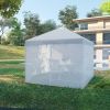 Pop up Canopy Walls, Universal Replacement Netting, Set of 4 Mesh Screen Sidewalls