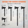 16-in-1 Camping Survival Axe Folding Shovels with Hatchet, Stainless Steel Tactical Combo