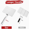 Extra Large Basket, Grill Accessories for Outdoor Grilling ,Fish, Shrimp Vegetable, BBQ Rack