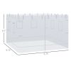 Pop up Canopy Walls, Universal Replacement Netting, Set of 4 Mesh Screen Sidewalls