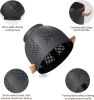 Metal Colander with Wood Handle and Stable Base, Powder Coated Steel Kitchen Strainer Basket for Draining Pasta, Vegetable and fruit(5.5quart