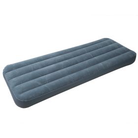 Inflatable Sleeping Bed Pad Single Camping Air Mattress with Electric Pump Car Charger Non-Leak for Home Camping (Option: AirBedSingle)