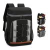 Cooler Backpack 36 Can Leakproof Insulated Cooler Backpack with 25L/6.6Gal for Camping Beach Hiking Fishing Travel