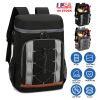 Cooler Backpack 36 Can Leakproof Insulated Cooler Backpack with 25L/6.6Gal for Camping Beach Hiking Fishing Travel