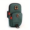 Outdoor Camping, Sports Running Phone Pouch Arm Bag, Unisex, Men's, Women's Nylon Coin Purse With Earphone Hole