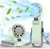 Upgraded Portable Handheld Fan with 60°F Ice Cooling, Up tp 12Hrs Personal Fans Portable Rechargeable