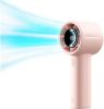 Portable Handheld Turbo Fan, 5000mAh Rechargeable Fan, Up to 28H Runtime, 5-Speed Powerful Airflow