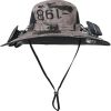 Rechargeable 2Detachable Solar Fans, Water-Repellent Wide Brim Bucket, Outdoor Camping Hiking Golf Sun Hat
