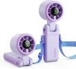 5 Gear Wind Portable Handheld Turbo Fan, Battery Operated, Up to 12 Working Hours
