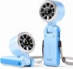 5 Gear Wind Portable Handheld Turbo Fan, Battery Operated, Up to 12 Working Hours