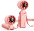 5 Gear Wind Portable Handheld Turbo Fan, Battery Operated, Up to 12 Working Hours