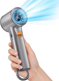 Mini Personal Portable Hand held Pocket Turbo Fan for Everyday Outdoor - 5000mah for Powerful Airflow Wind - 20hrs (Color: color_name)