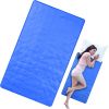 Hot Flashes Cooling Gel Mattress Pad for Bed, Relaxing, Sleep, Adult, Pets, No Water or Electricity Required(Plain,48 x 28 Inch)