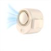 Mini Portable Clip on, 3-in-1 Hands-Free Personal Hat Fan, Battery Powered with 3 Speeds for Hiking, Fishing, Camping, Running, Travel