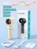 Mini Handheld Portable , 6-Speed Powerful Personal Fan, Rechargeable 5000mAh Battery with Up to 15 Hours Runtime