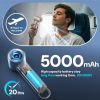 Mini Personal Portable Hand held Pocket Turbo Fan for Everyday Outdoor - 5000mah for Powerful Airflow Wind - 20hrs