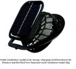 Rechargeable 2Detachable Solar Fans, Water-Repellent Wide Brim Bucket, Outdoor Camping Hiking Golf Sun Hat