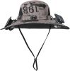 Rechargeable 2Detachable Solar Fans, Water-Repellent Wide Brim Bucket, Outdoor Camping Hiking Golf Sun Hat