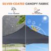 Pop Up Easy Setup Outdoor Shade Instant Portable Sun 10ft x 10ft Shelter Canopy Tent for Parties, Camping, Beach