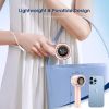 1-100 Speed Portable Handheld Turbo Fan, 15000RPM  Ultra High-speed,Personal Hand Held Travel Fans,5000mAh Battery Rechargeable Mini Fans