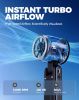 5 Gear Wind Portable Handheld Turbo Fan, Battery Operated, Up to 12 Working Hours