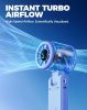 5 Gear Wind Portable Handheld Turbo Fan, Battery Operated, Up to 12 Working Hours