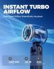 5 Gear Wind Portable Handheld Turbo Fan, Battery Operated, Up to 12 Working Hours