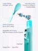 Upgraded Mini Portable Fan with Up to 24 Working Hours for Long-term Outdoor/Indoor, Combines Cooling Fan, Power Bank, Flashlight,