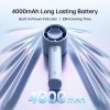 Portable Handheld Turbo Fan, 5000mAh Rechargeable Fan, Up to 28H Runtime, 5-Speed Powerful Airflow