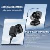 Mini Portable Clip on, 3-in-1 Hands-Free Personal Hat Fan, Battery Powered with 3 Speeds for Hiking, Fishing, Camping, Running, Travel