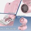 Mini Portable Clip on, 3-in-1 Hands-Free Personal Hat Fan, Battery Powered with 3 Speeds for Hiking, Fishing, Camping, Running, Travel
