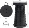 Essential Lightweight Portable Foldable Telalescoping Stool - for Outdoor Camping , Park Leisure, Fishing, Hiking & BBQ