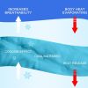 Hot Flashes Cooling Gel Mattress Pad for Bed, Relaxing, Sleep, Adult, Pets, No Water or Electricity Required(Plain,48 x 28 Inch)