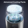 Mini Personal Portable, Turbo Hand Fan with 1-100 Speed Adjustable USB Rechargeable, Powerful Instant Cooling  for Travel, Outdoor